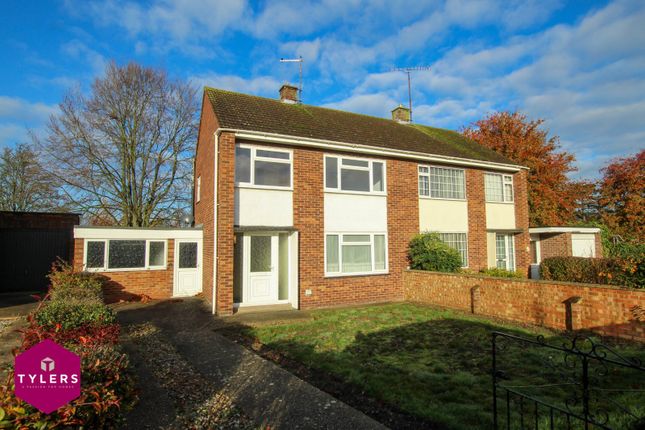 Semi-detached house for sale in Adastral Close, Newmarket, Suffolk