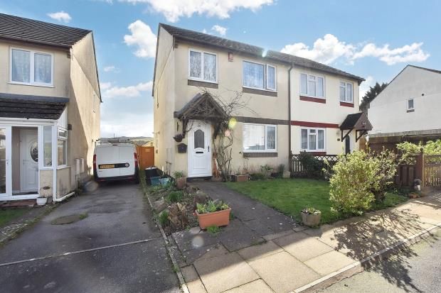 Semi-detached house for sale in Great Links Tor Road, Okehampton, Devon