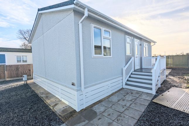 Thumbnail Mobile/park home for sale in The Ranch Mobile Home Park, Hitcham, Ipswich