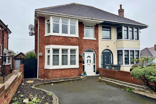 Thumbnail Semi-detached house for sale in Preston New Road, Blackpool, Lancashire