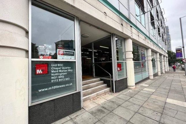 Thumbnail Commercial property to let in Unit Chapel Quarter, Maid Marian Way, Nottingham