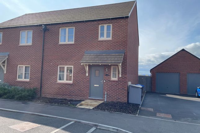 Thumbnail Semi-detached house for sale in West View Lane, Lutterworth