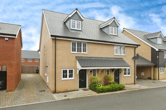Thumbnail Semi-detached house for sale in Wright Crescent, Chelmsford