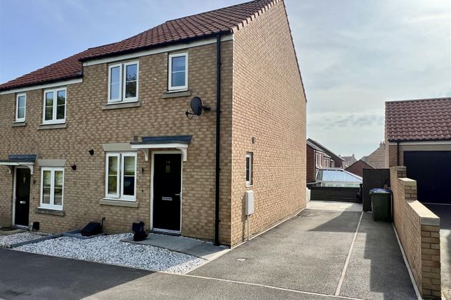 Thumbnail Semi-detached house for sale in Bramble Way, Scalby, Scarborough
