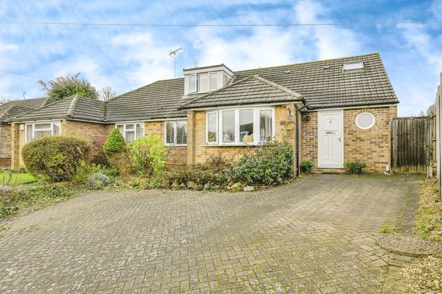 Thumbnail Semi-detached bungalow for sale in Manor Crescent, Hitchin