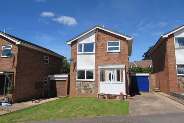 Thumbnail Detached house to rent in Redwood Close, Exmouth