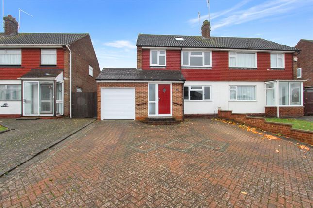 Thumbnail Semi-detached house for sale in Parkfield Road, Rainham, Gillingham