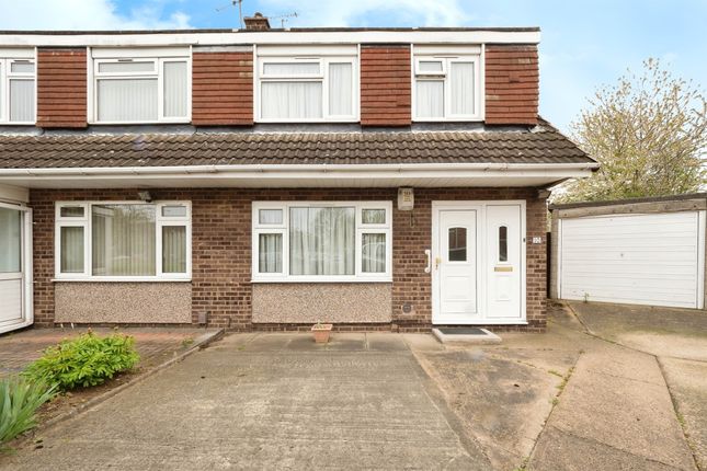 Thumbnail Semi-detached house for sale in Player Close, Leicester