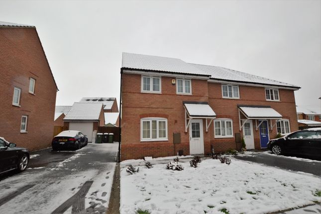 Thumbnail Semi-detached house to rent in Windlass Drive, Wigston, Leicestershire
