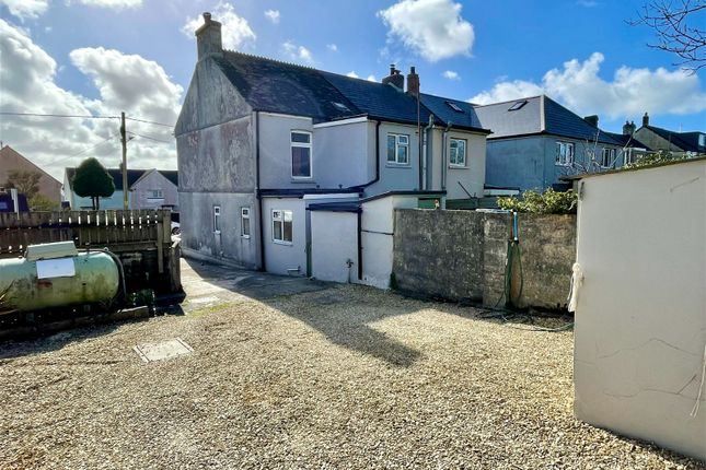 Semi-detached house for sale in Beacon Road, Summercourt, Newquay