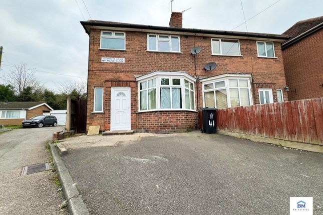 Thumbnail Semi-detached house to rent in Tollemache Avenue, Leicester