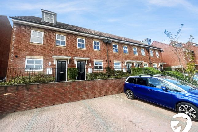 Thumbnail Terraced house to rent in Shanklin Close, Chatham, Kent