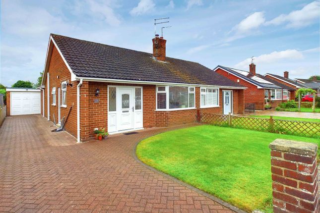 Thumbnail Semi-detached bungalow for sale in Crossways, York, North Yorkshire