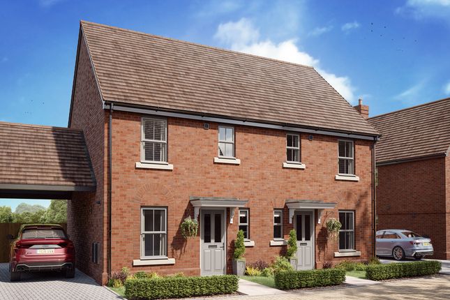 Thumbnail Semi-detached house for sale in "The Grantley" at Church Lane, Stanway, Colchester