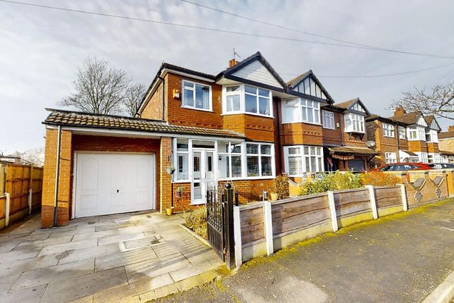 Thumbnail Semi-detached house for sale in Longfield Avenue, Urmston, Manchester