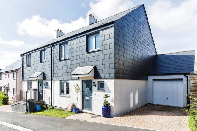 Semi-detached house for sale in French Furze Road, Blackawton, Totnes, Devon