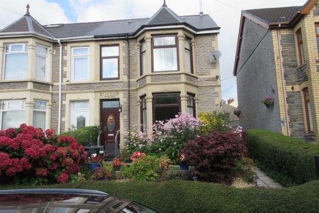 Thumbnail Semi-detached house for sale in Gwerthonor Road, Gilfach
