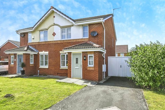 Thumbnail Semi-detached house for sale in Amethyst Close, Litherland, Liverpool, Merseyside