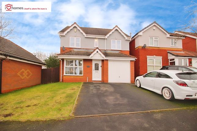 Detached house for sale in Quantock Close, Brownhills, Walsall