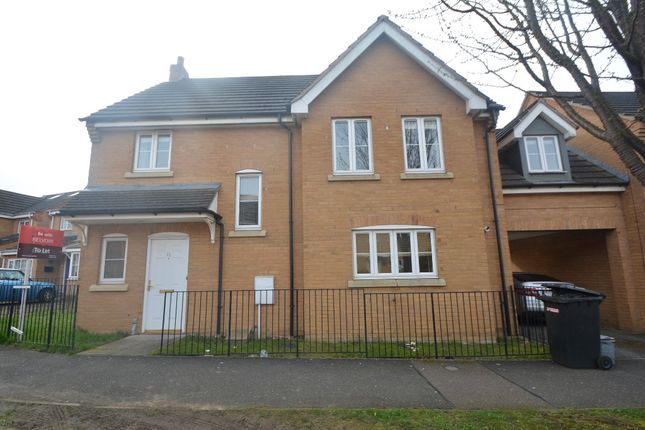 Thumbnail Detached house to rent in Leaf Avenue, Hampton Hargate, Peterborough