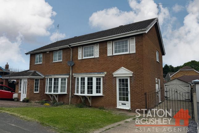 Thumbnail Semi-detached house for sale in Guildford Avenue, Mansfield Woodhouse