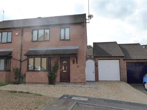 Thumbnail Detached house to rent in Greenglades, West Hunsbury, Northampton