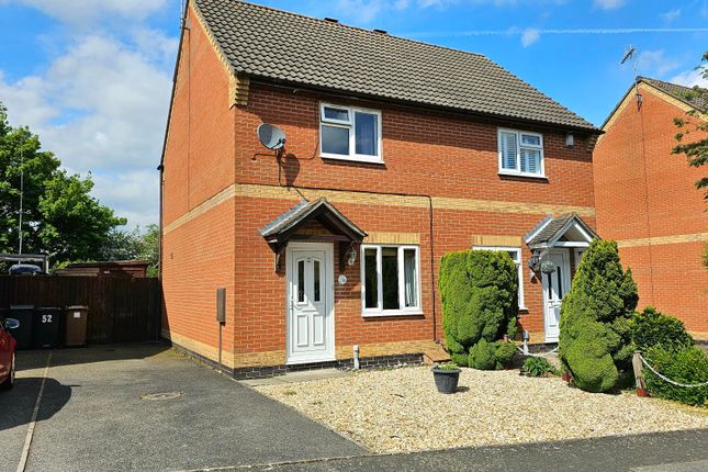 Semi-detached house for sale in Hawks Way, Sleaford