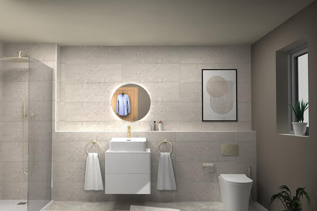 CGI Image Of Shower Room