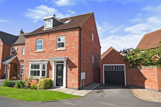 Thumbnail Detached house for sale in New Swan Close, Witham St. Hughs, Lincoln