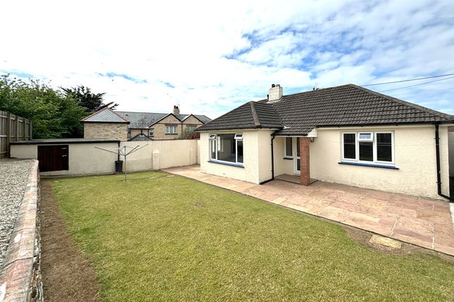 Thumbnail Detached bungalow for sale in Warwick Road, Bude, Cornwall