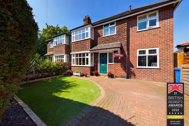 Thumbnail Semi-detached house for sale in Thorley Drive, Urmston, Trafford