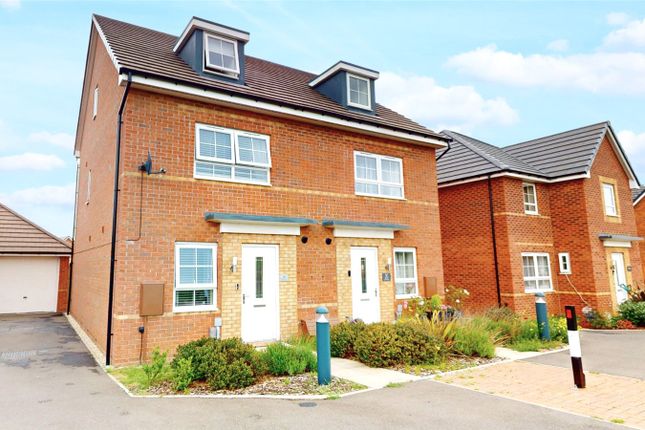 Thumbnail Semi-detached house for sale in Mercury Way, Mansfield, Nottinghamshire