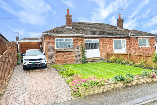 Thumbnail Semi-detached bungalow for sale in Meadow Croft, Harrogate