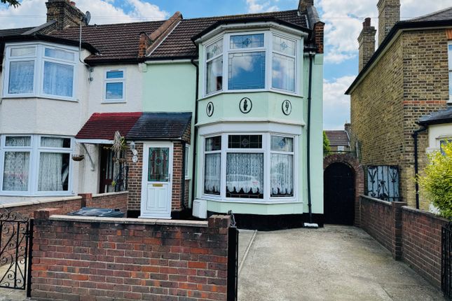 Thumbnail End terrace house for sale in Westwood Road, Seven Kings, Ilford