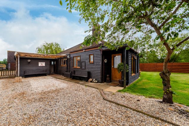 Detached bungalow for sale in Fen Road, Pidley, Huntingdon, Cambridgeshire