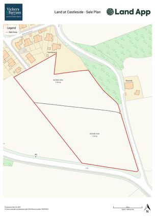 Land for sale in Land At Castleside, Consett, County Durham