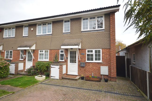 Thumbnail End terrace house to rent in Chessington Road, West Ewell, Surrey.