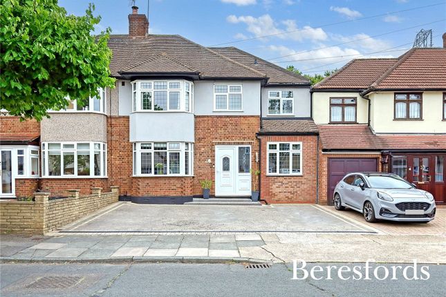 Semi-detached house for sale in Fleet Close, Upminster