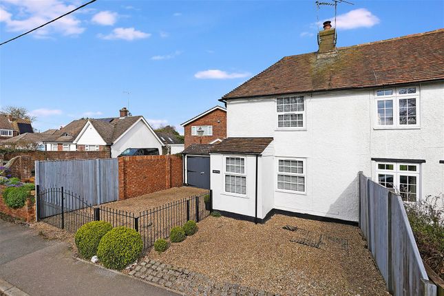 Semi-detached house for sale in Church Lane, Challock, Kent