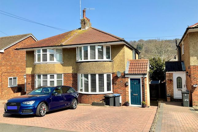 Thumbnail Semi-detached house for sale in Lewisham Road, River, Dover