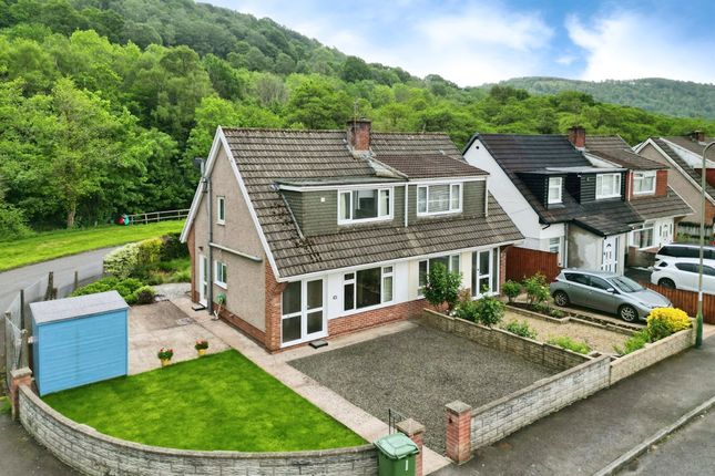 Thumbnail Semi-detached house for sale in Glyn Eiddew, Llanbradach, Caerphilly