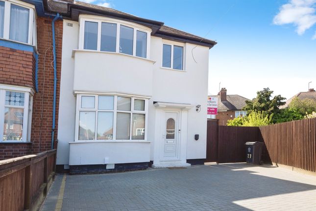 Semi-detached house for sale in Bembridge Close, Leicester