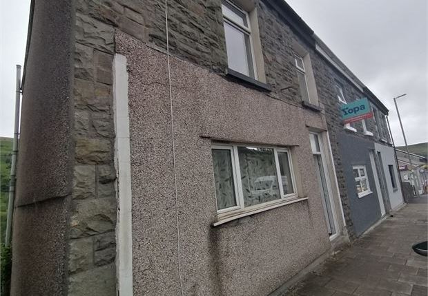 Thumbnail End terrace house for sale in East Road, Tylorstown, Rhondda Cynon Taff.