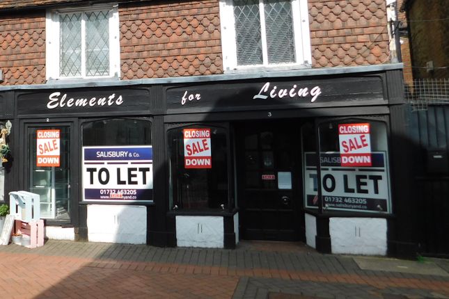 Thumbnail Retail premises to let in Dorset Street, Sevenoaks