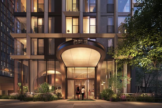 Opus External Entrance Dusk.Jpg