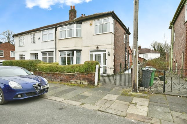 Thumbnail Semi-detached house for sale in Hartley Road, Chorlton, Greater Manchester