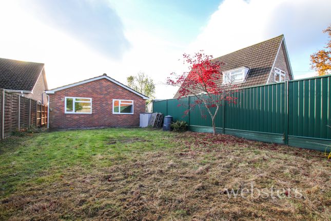 Detached bungalow for sale in New Road, Hethersett, Norwich