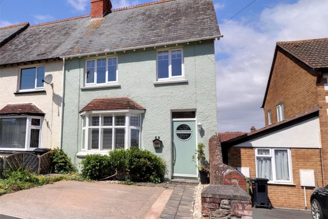 Thumbnail End terrace house for sale in Marshfield Road, Alcombe, Minehead, Somerset