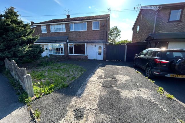 Thumbnail Semi-detached house for sale in Withy Grove Crescent, Bamber Bridge, Preston, Lancashire