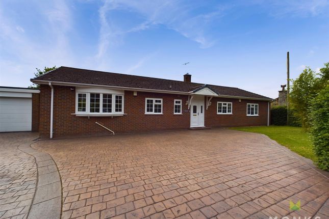 Thumbnail Detached bungalow for sale in Castle Road, Chirk, Wrexham